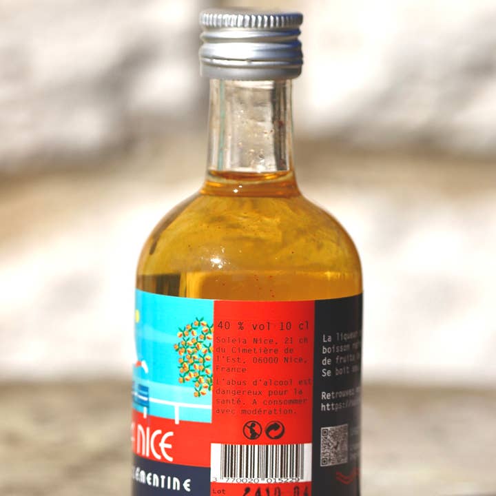 Soleia Nice – Licor por atacado – Licor de clementina 10cl4