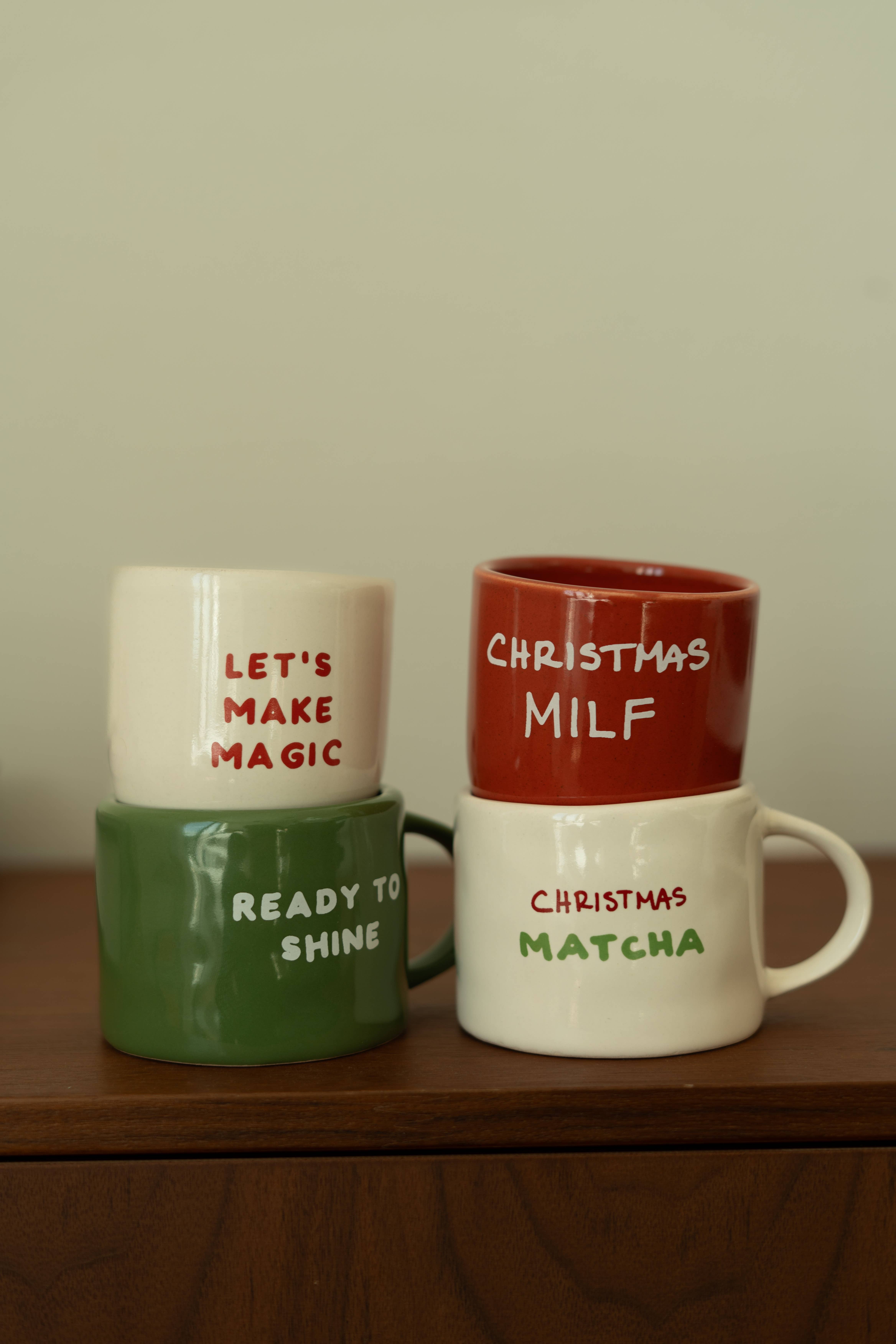 Sisi, house of style BV - Wholesale Coffee Mug - Sisi mug, Christmas Matcha 4
