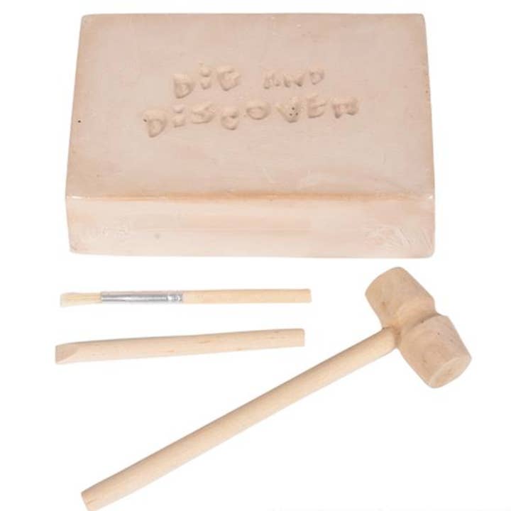 La Luna Bella - Toys - Venta al por mayor Juguete tradicional - Niños - JUGUETES PARA NIÑOS DINOSAUR DELUXE FOSSIL EXCAVATION KIT LLB1