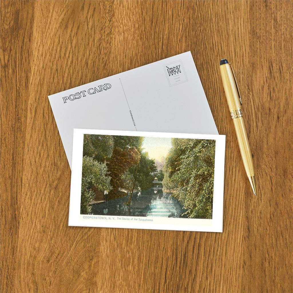 Found Image Press - Wholesale Postcard - Postcard NS-483 Source of the Susquehanna, Cooperstown, New 1