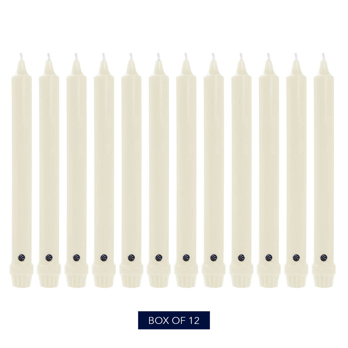 MVP Group International INC - Wholesale Tapered Candle/Candlestick - Ivory Unscented Classic Taper Colonial Candle, 12 inch1
