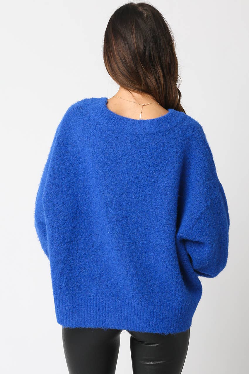 Olivaceous - Wholesale Pullover-trui - Dames - Julien Trui16