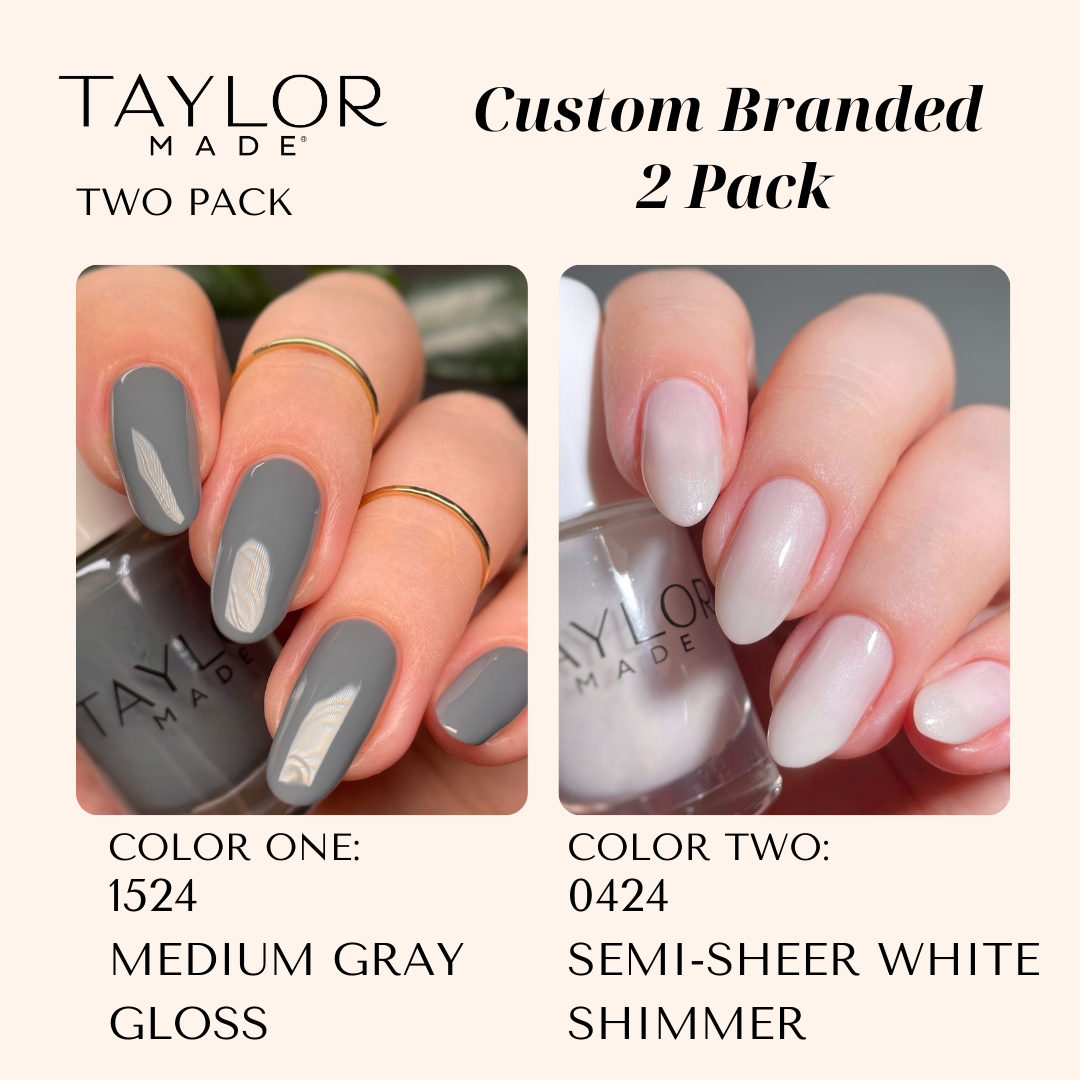 Taylor Made Polish – wholesale Nail polish – Custom Nail Polish: 2 Pack Long-wearing + Vegan + Non-toxic65