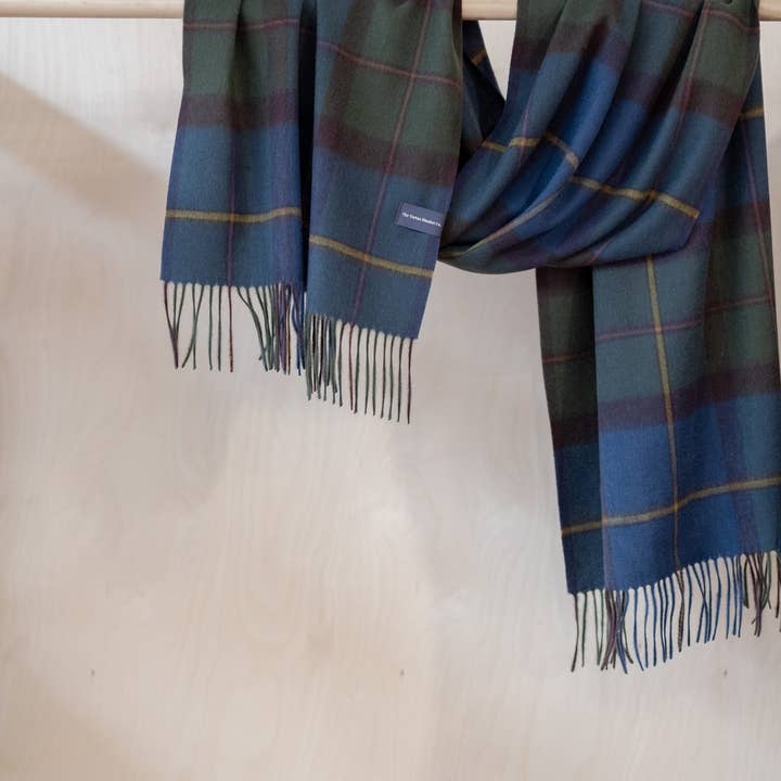 TBCo - Wholesale Scarf - Unisex - Lambswool Oversized Scarf in Macleod of Harris Antique Tartan