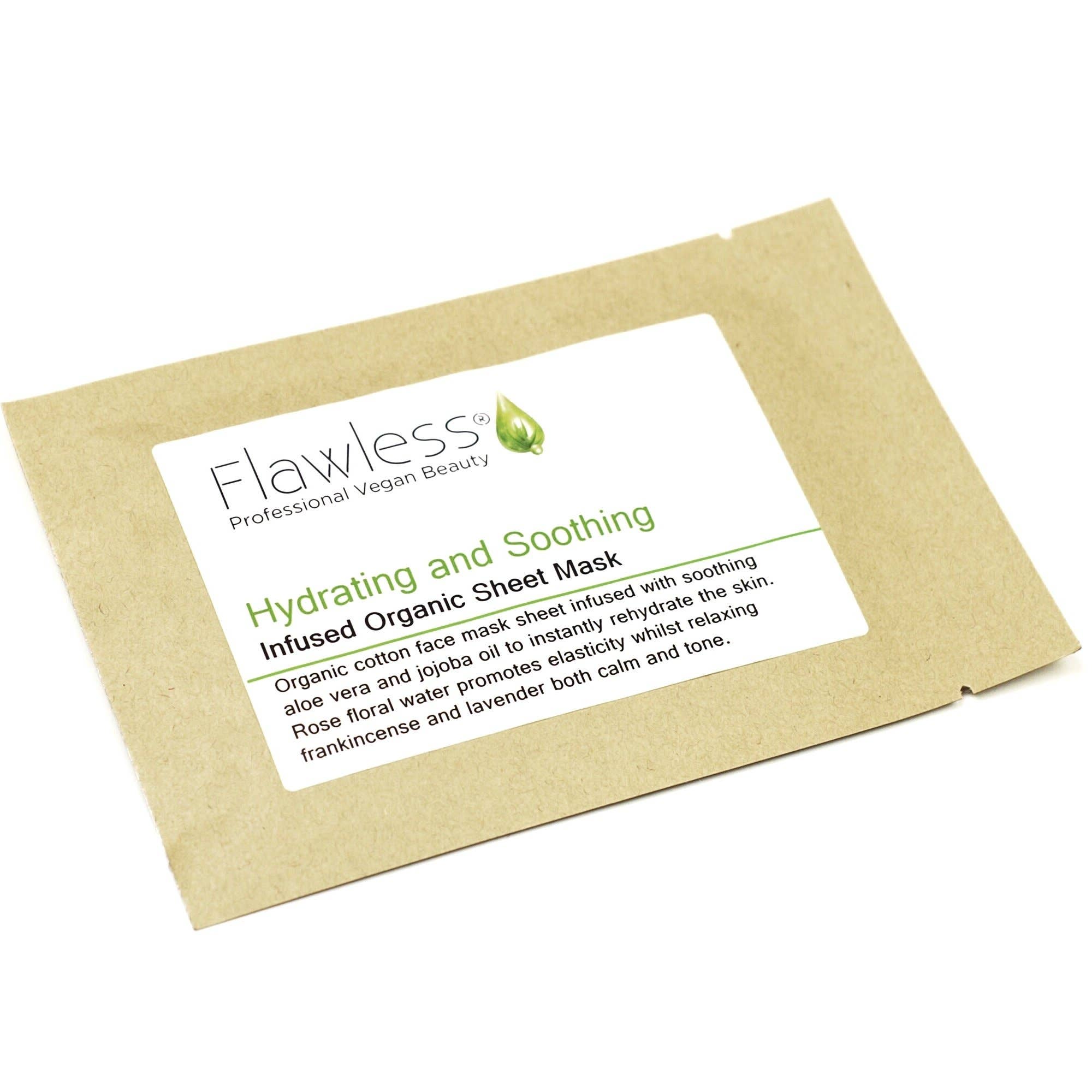 Flawless – wholesale Skincare face mask – Facial Sheet Mask - Hydrating and Soothing1