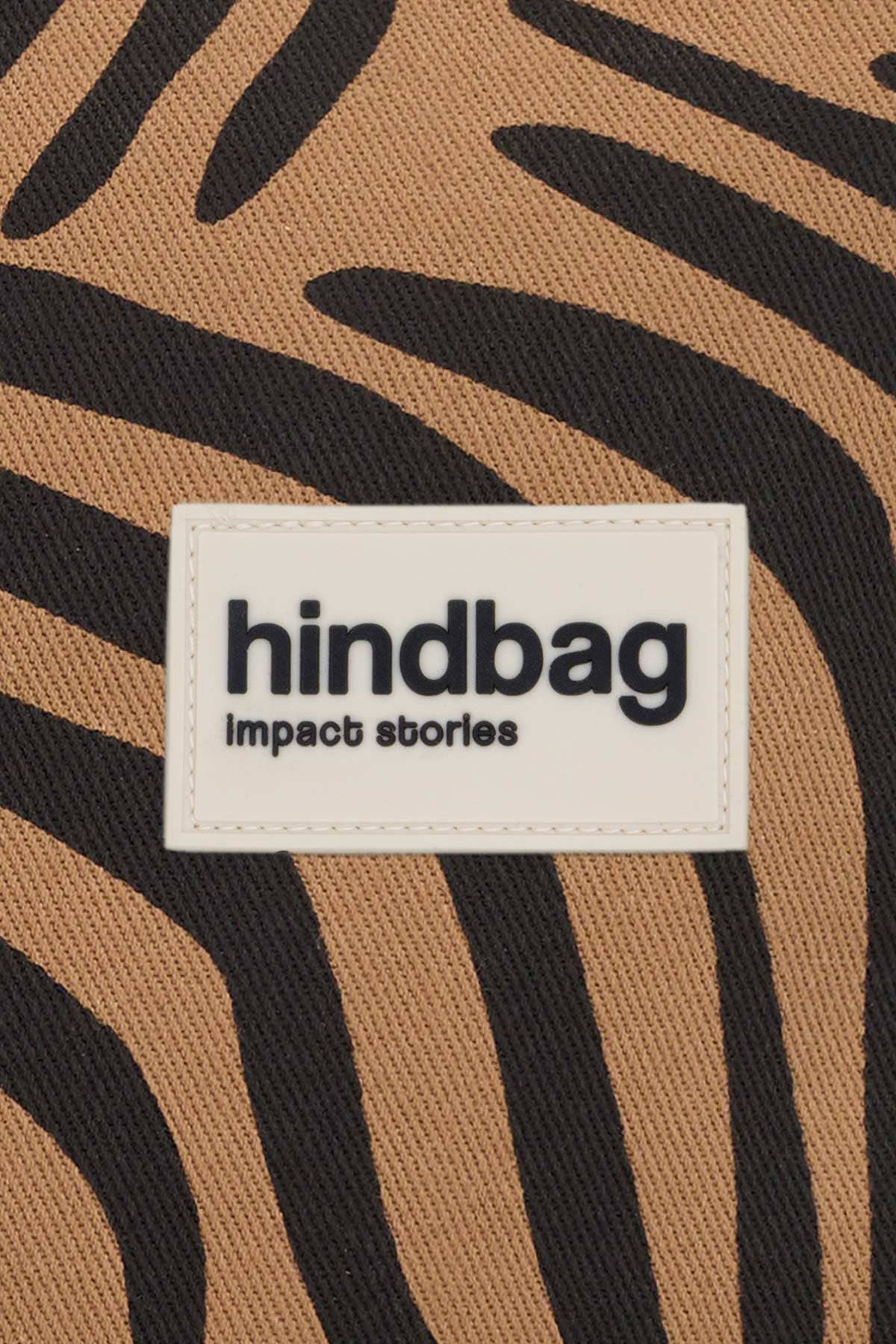 Hindbag - Wholesale Tote Bag - Women's - Claude Zebra Cinnamon Tote Bag5