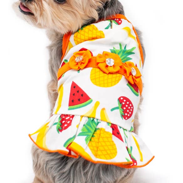 Closed Out Item- Fruitlicious Sun Dress for wholesale by Dogo Pet