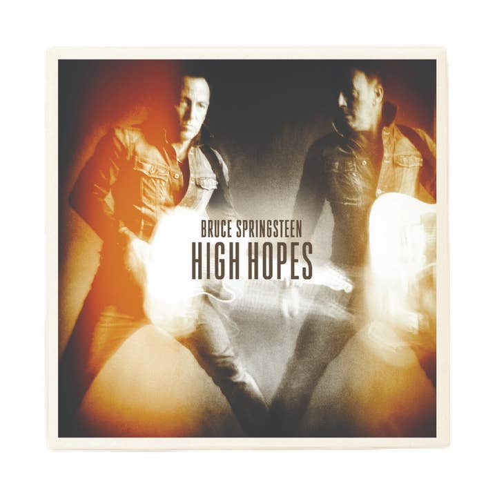 Bruce Springsteen High Hopes Album Coaster for wholesale by Lucky Mfg. Co.