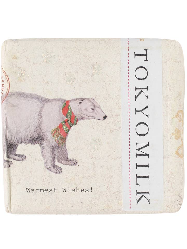 WARMEST WISHES POLAR BEAR FINEST PERFUMED SOAP for wholesale by TokyoMilk