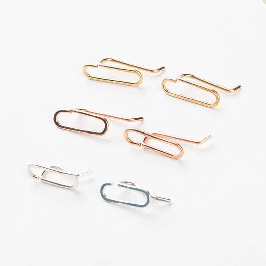 Pin Bobby - Ovalado para venta al por mayor de Aspera Jewelry