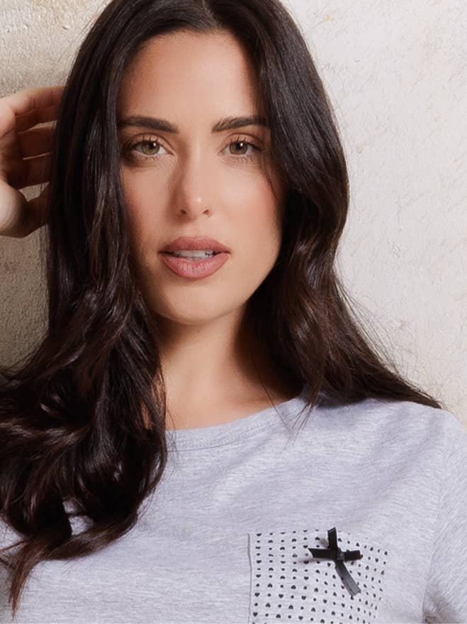 Love And Bra - Wholesale Sleepwear Bottom - Women's - 88498 Short Pajamas in Cotton Jersey2