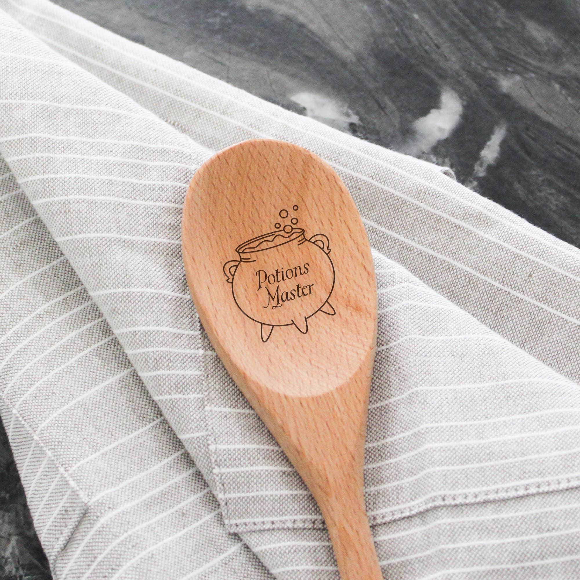 The Homebody Society - Wholesale Serving Utensil - Potions Master Wooden Serving Spoon1