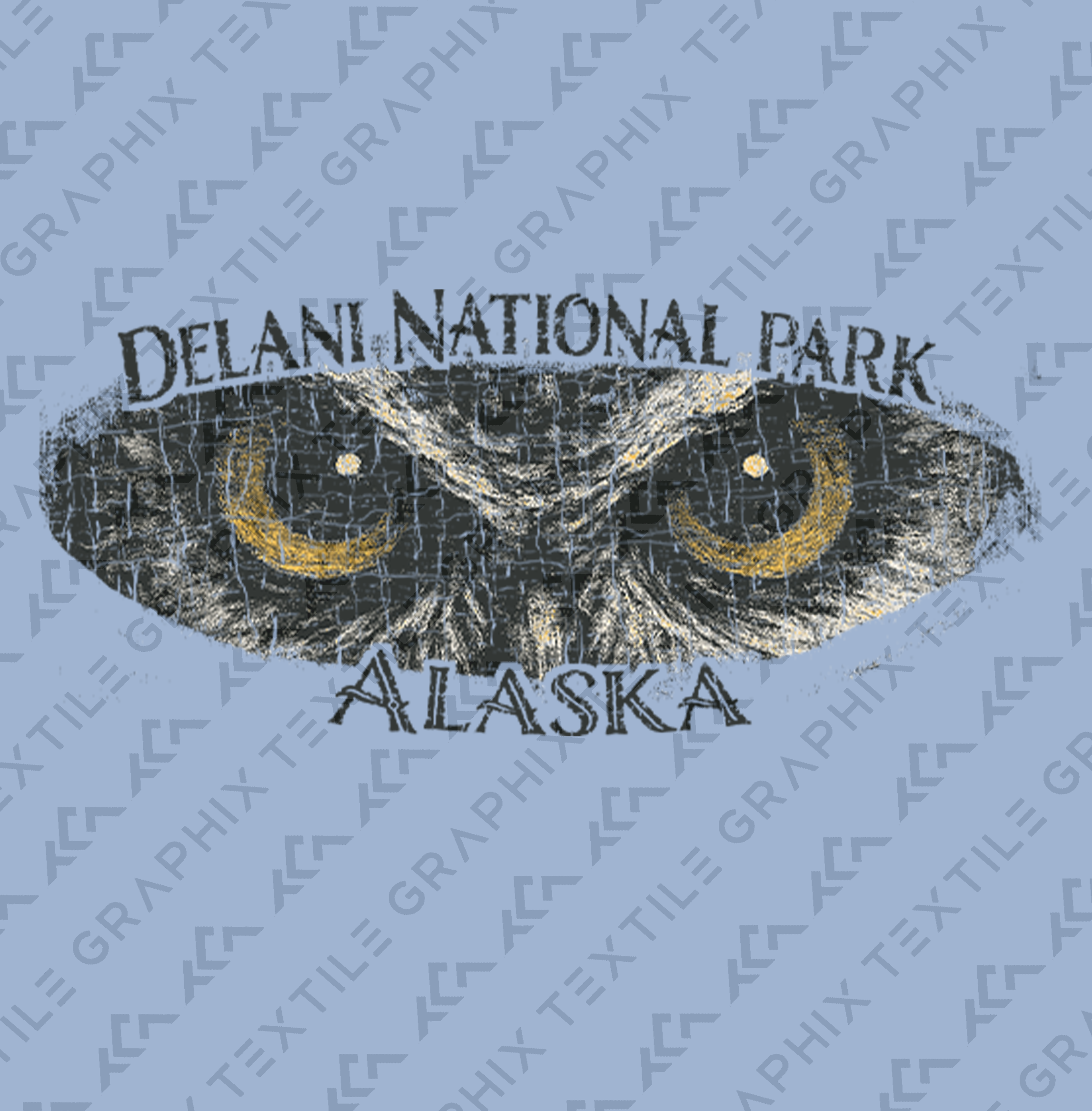 Textile Graphix - Wholesale Hoodie - Unisex - Winter Owl Hoodie – Vintage Alaska Wildlife Design7