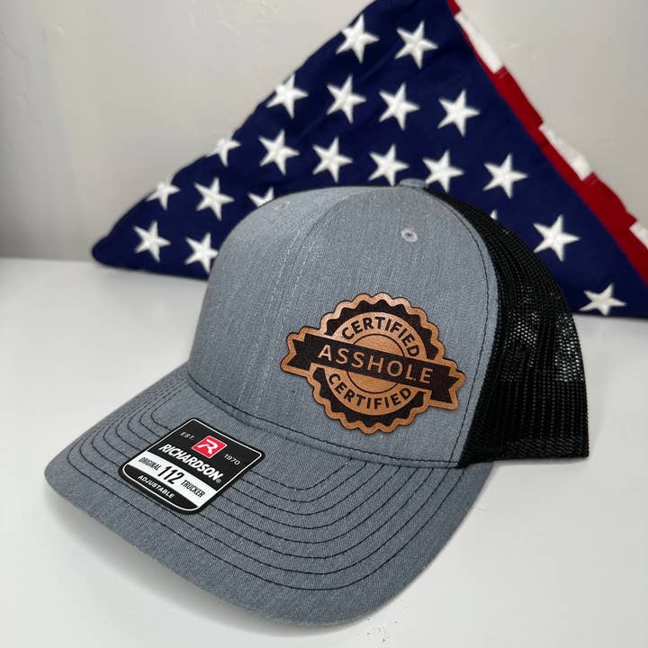 Certified A-Hole Hat for wholesale by Sugar City Maker