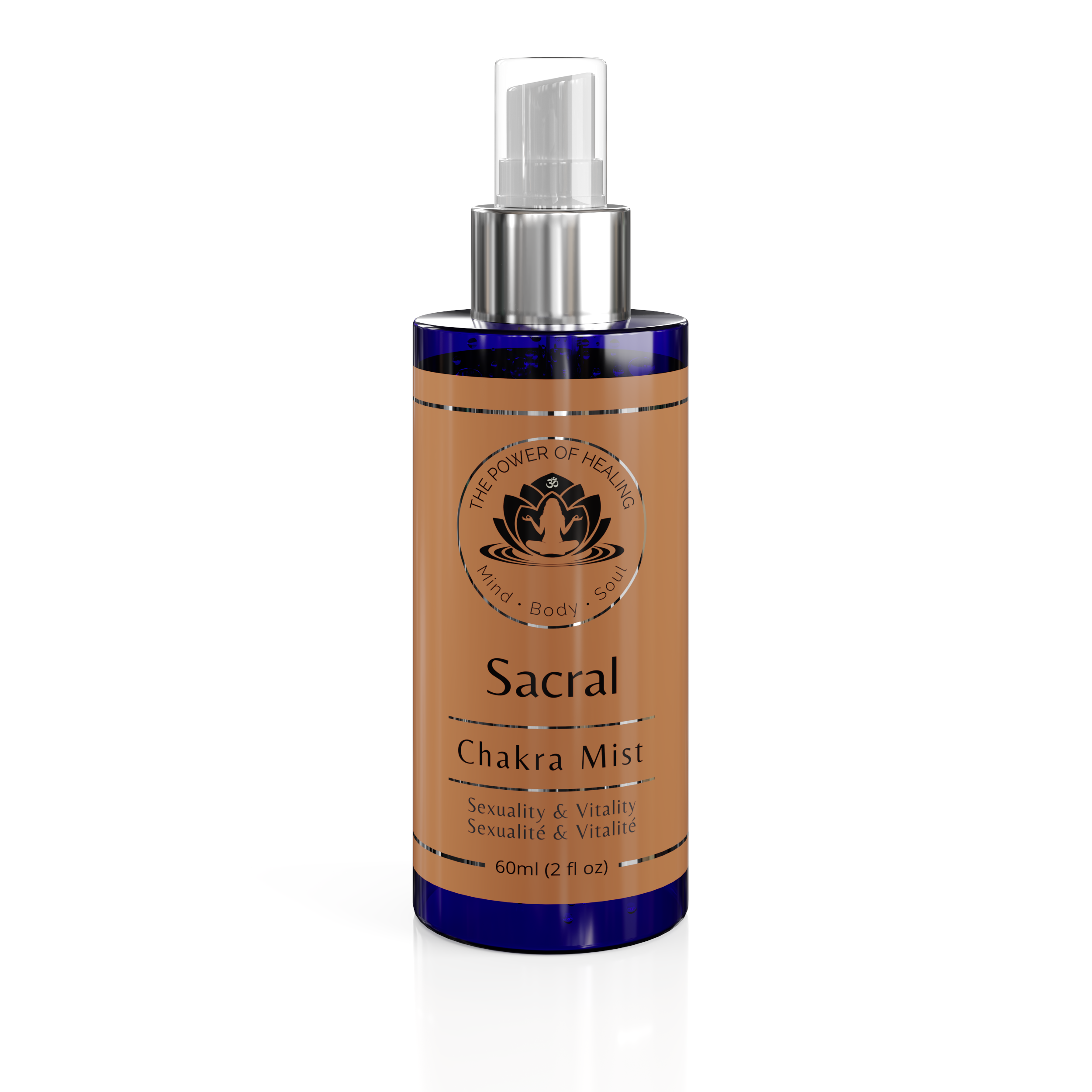 The Power of Healing - Wholesale Face & Body Mist/Water - Sacral Chakra Mist1