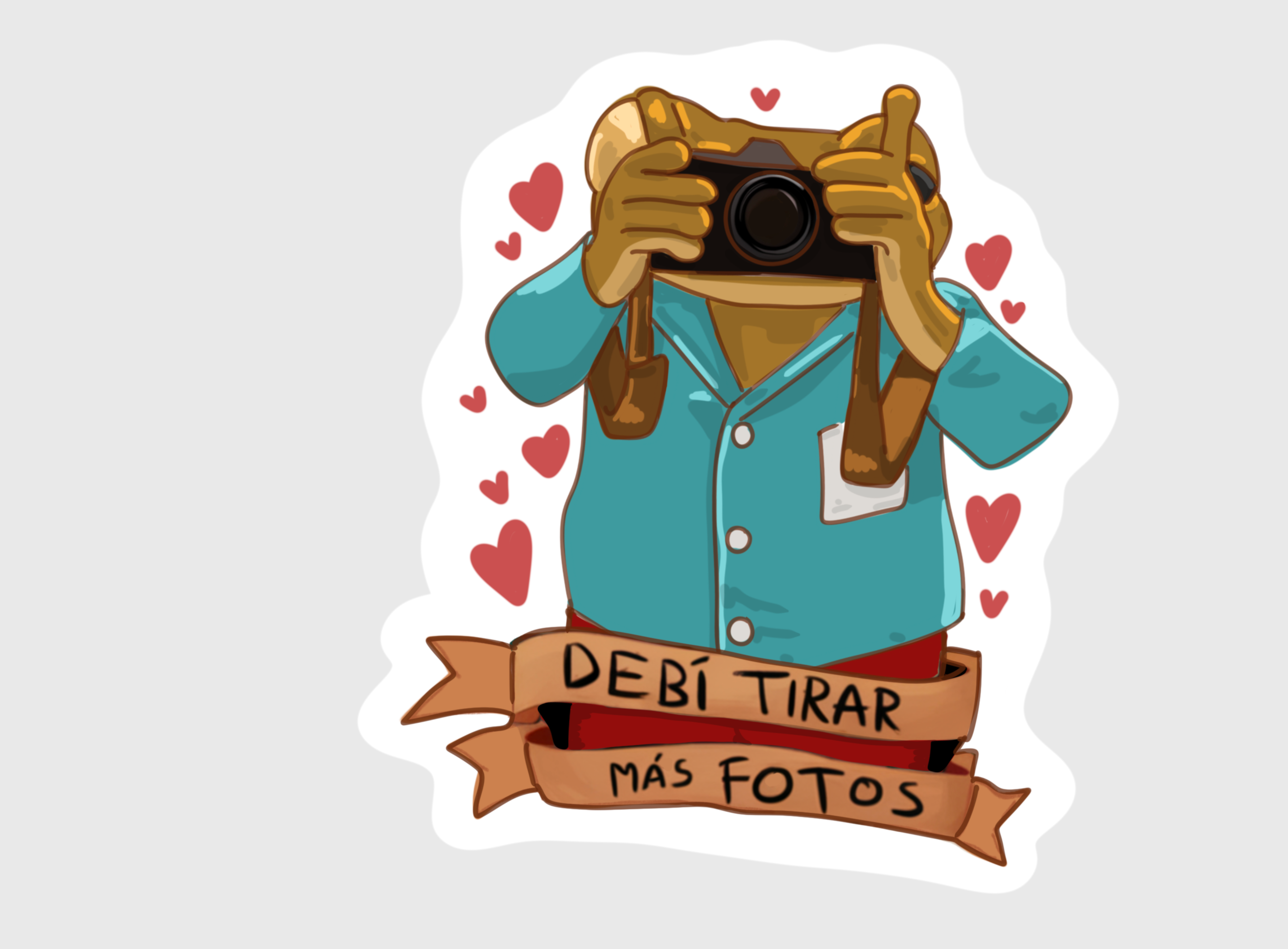 Cocollama Design - Wholesale Sticker - Concho the Frog Sticker - Bad Bunny Vinyl Decal sticker0