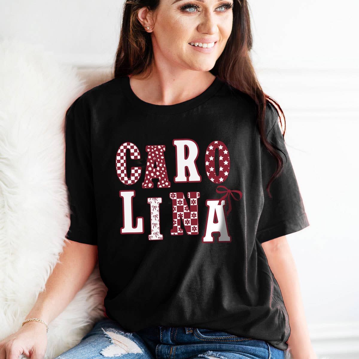 Viv&Lou - Wholesale T-Shirt (Graphic) - Women's - Carolina T-Shirt1