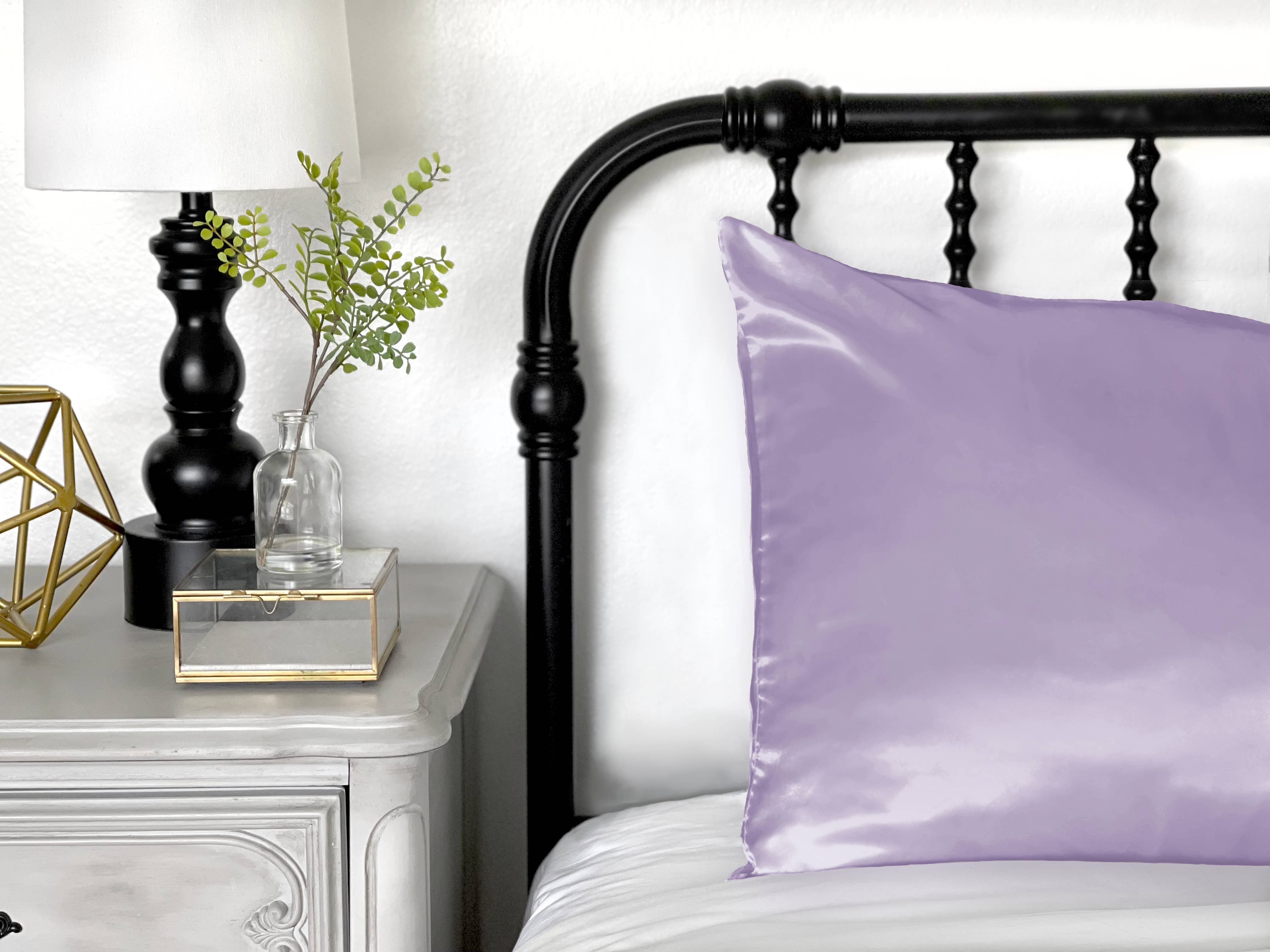 Morning Glamour - Wholesale Bedding Pillowcase/Sham - Satin Pillowcase - Eco-Friendly Packaging, Queen/STD34