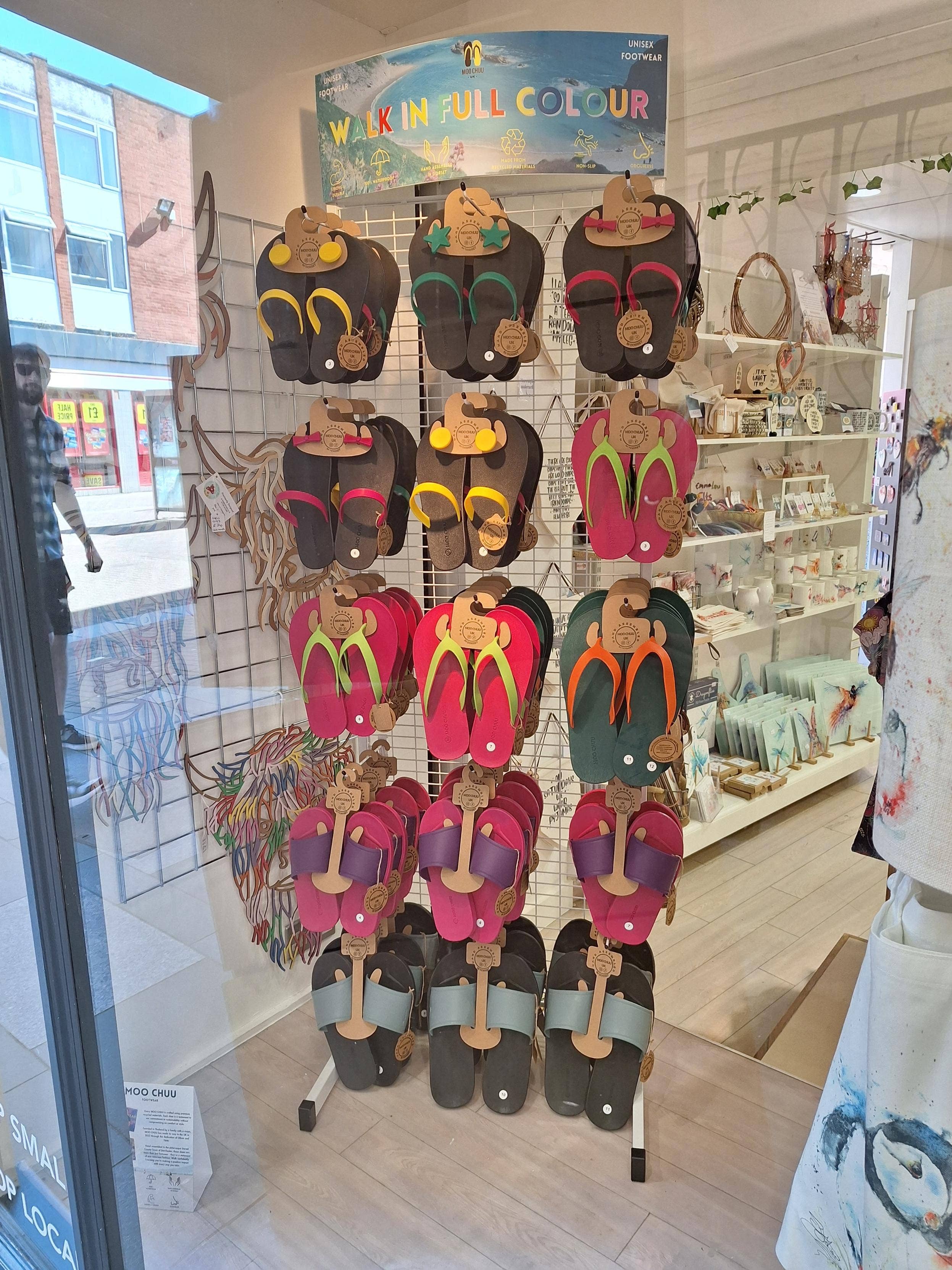 MOO CHUU UK – wholesale Flip Flops – Women’s – Sweety Dot Flipflops - Choose Your Own Colour Way - Eco11