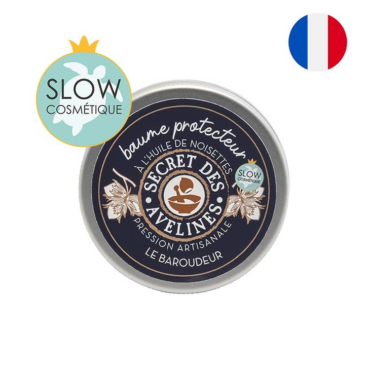 Le Baroudeur protective balm with hazelnut oil -15 g for wholesale by Secret des Avelines