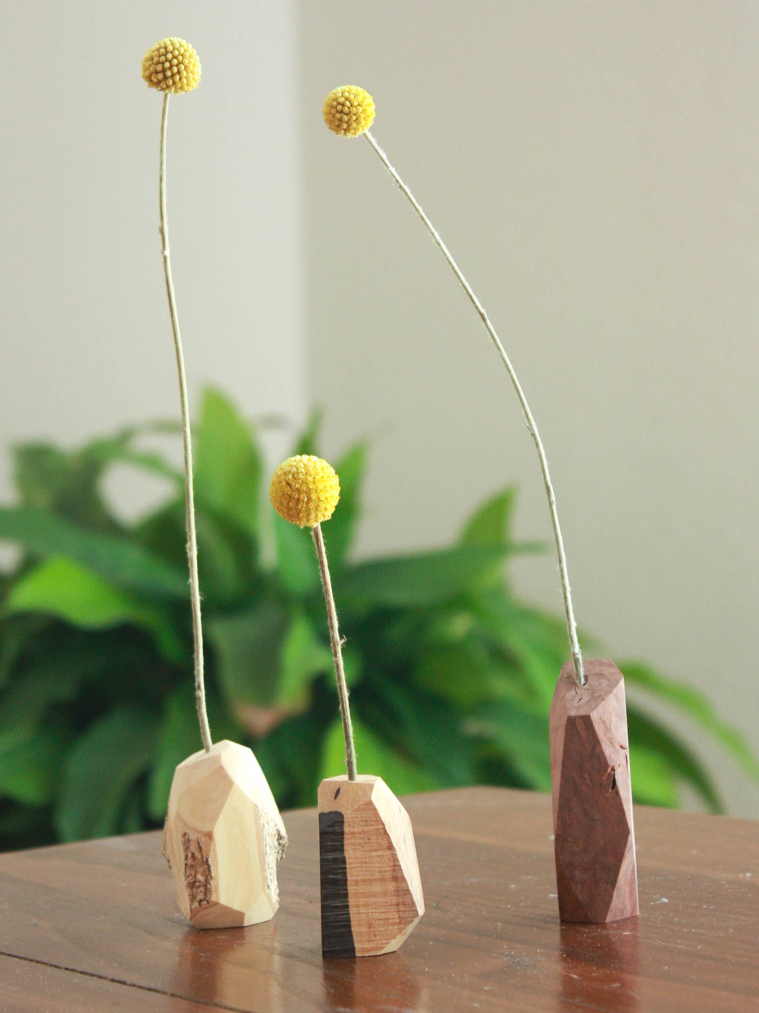 Atelier Diospyros créations bois - Wholesale Vase - Set of 10 small soliflores2