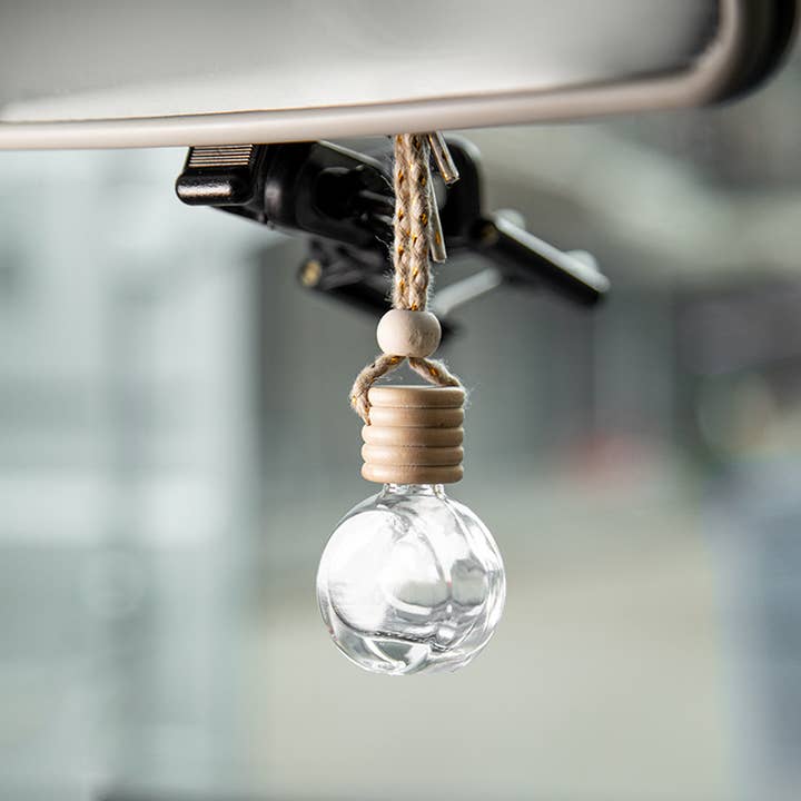 Candles Meta - Wholesale Car Freshener - Unisex - Flat Circular Shape Car Air Freshener Bottle Diffuser Empty