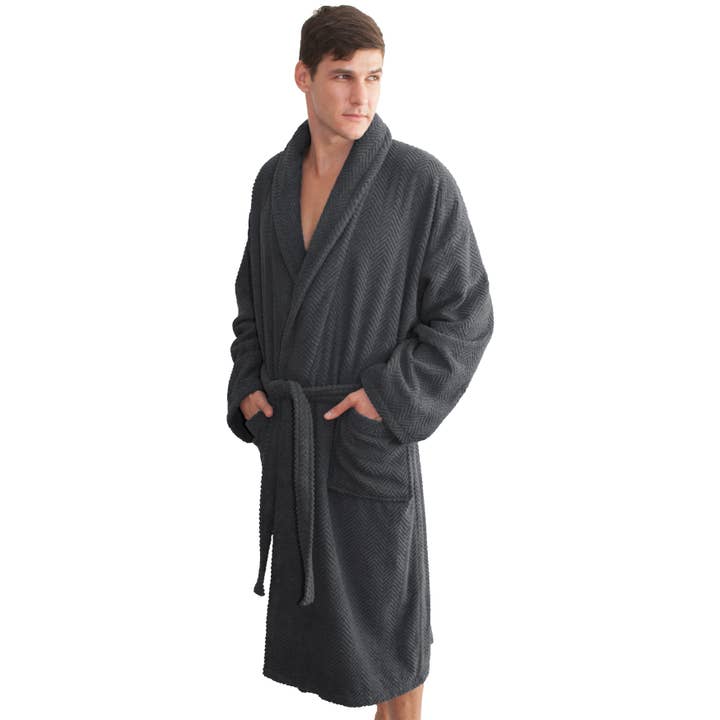Khalpera - Wholesale Robe - Unisex - 100% Turkish Cotton Unisex Opulence Bathrobe8