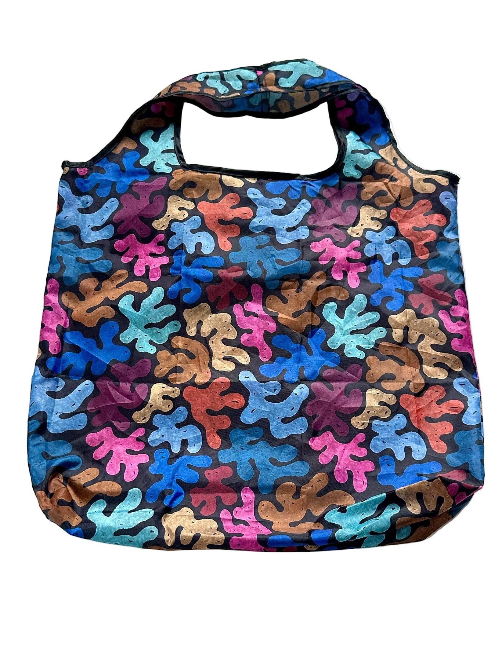 liadelyonart - Wholesale Grocery/Shopping Bag - Colorful Coral Reusable Tote Bag13