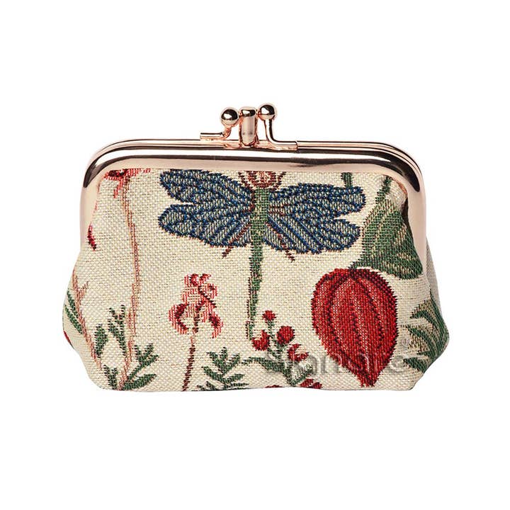 FRMP-MGD | MORNING GARDEN COIN CLASP FRAME PURSE WALLET for wholesale by SignareArt