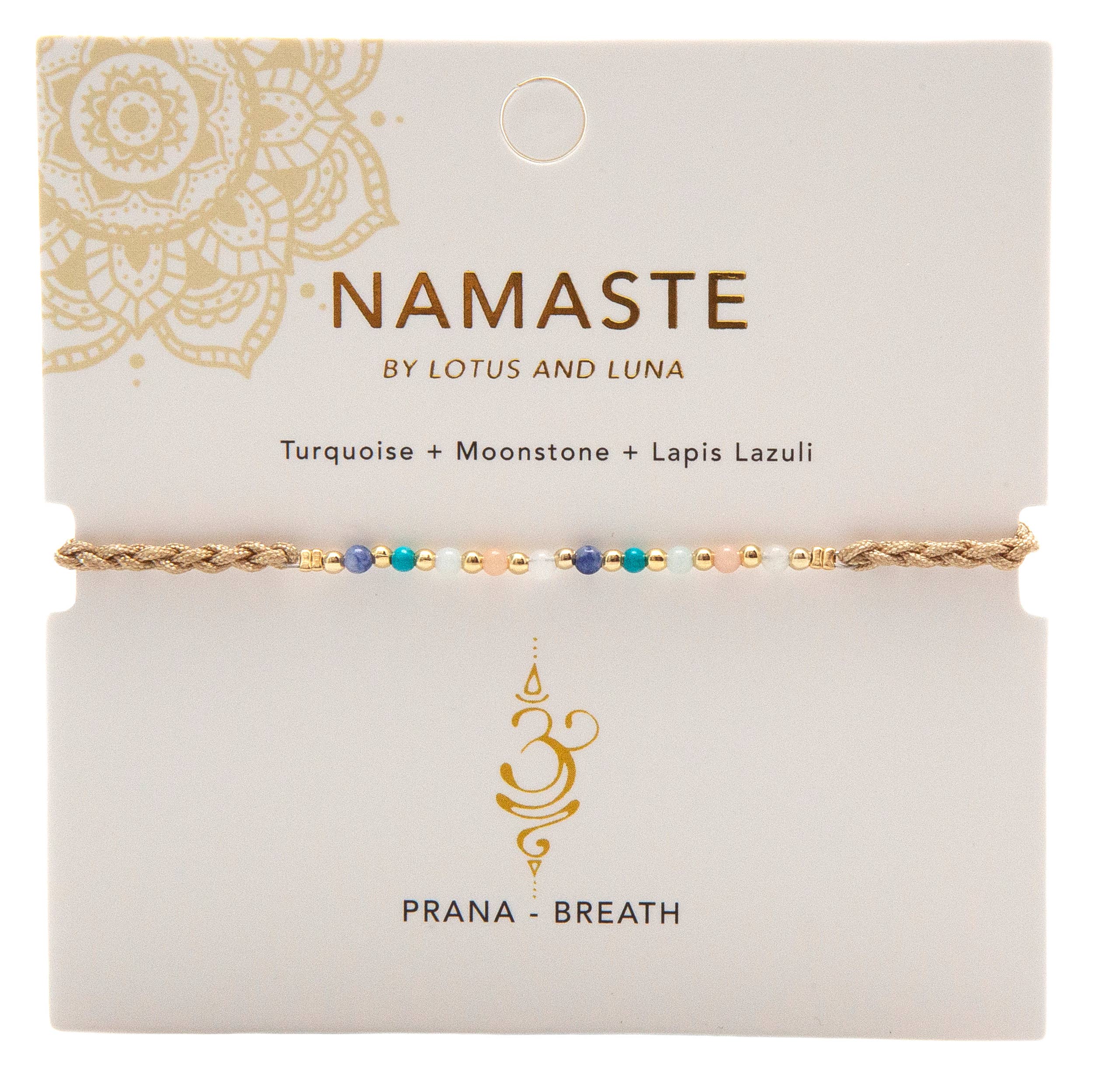 Lotus and Luna – Engroshandel Perlearmbånd – Prana Namaste-armbånd