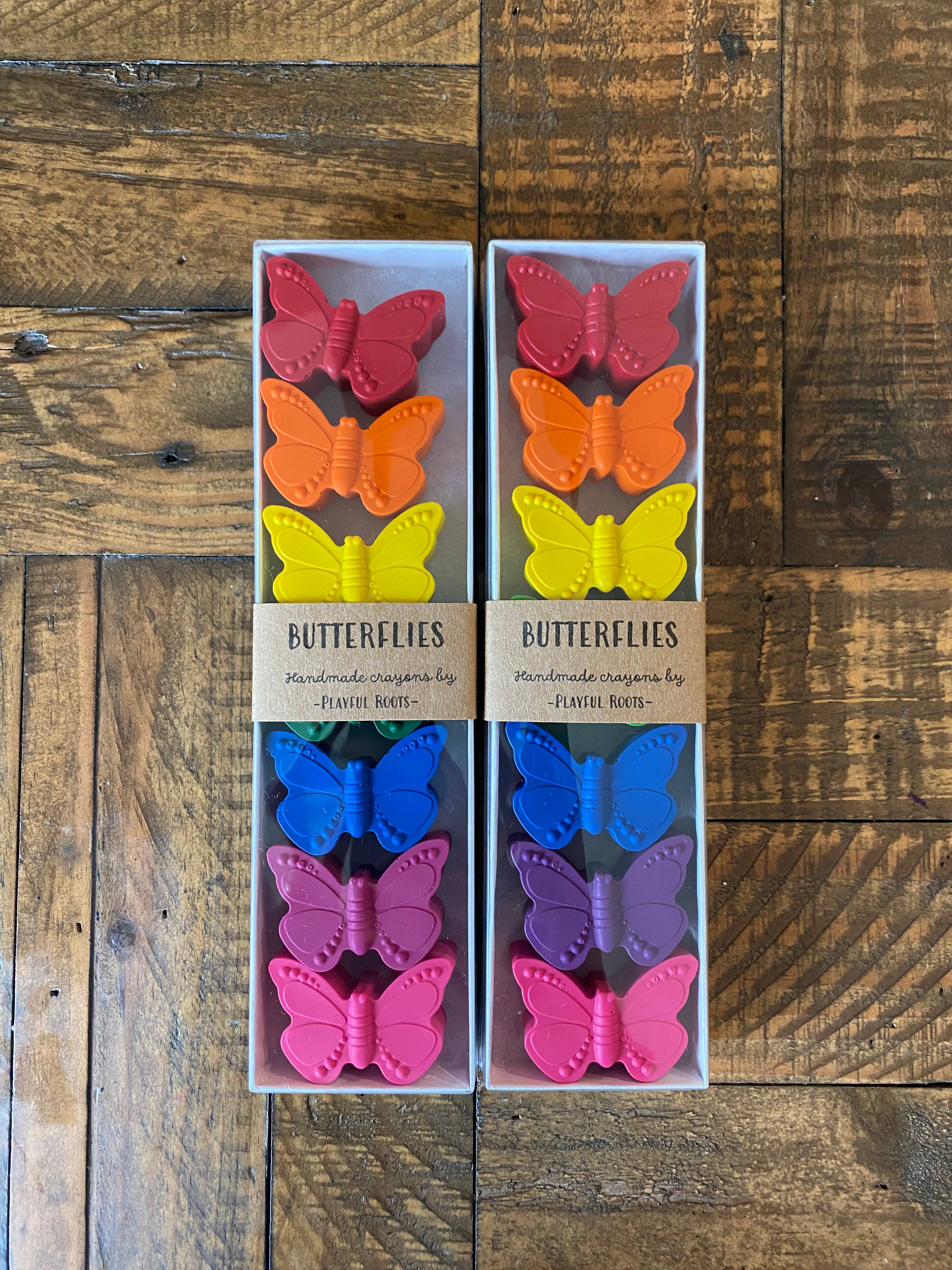 Playful Roots - Wholesale Crayons - Kids & Baby - Butterflies Crayon Set - Handmade Non-Toxic Kids Gift5