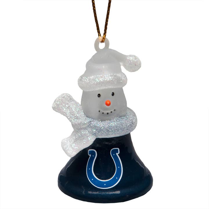 Official Store - Wholesale Ornament - Indianapolis Colts - Snowman Bell Ornament
