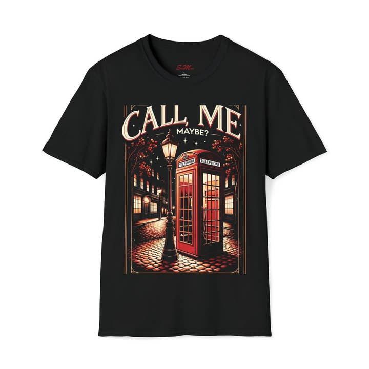 CALL ME T-Shirt Unisexo Softstyle por atacado de StickMuze