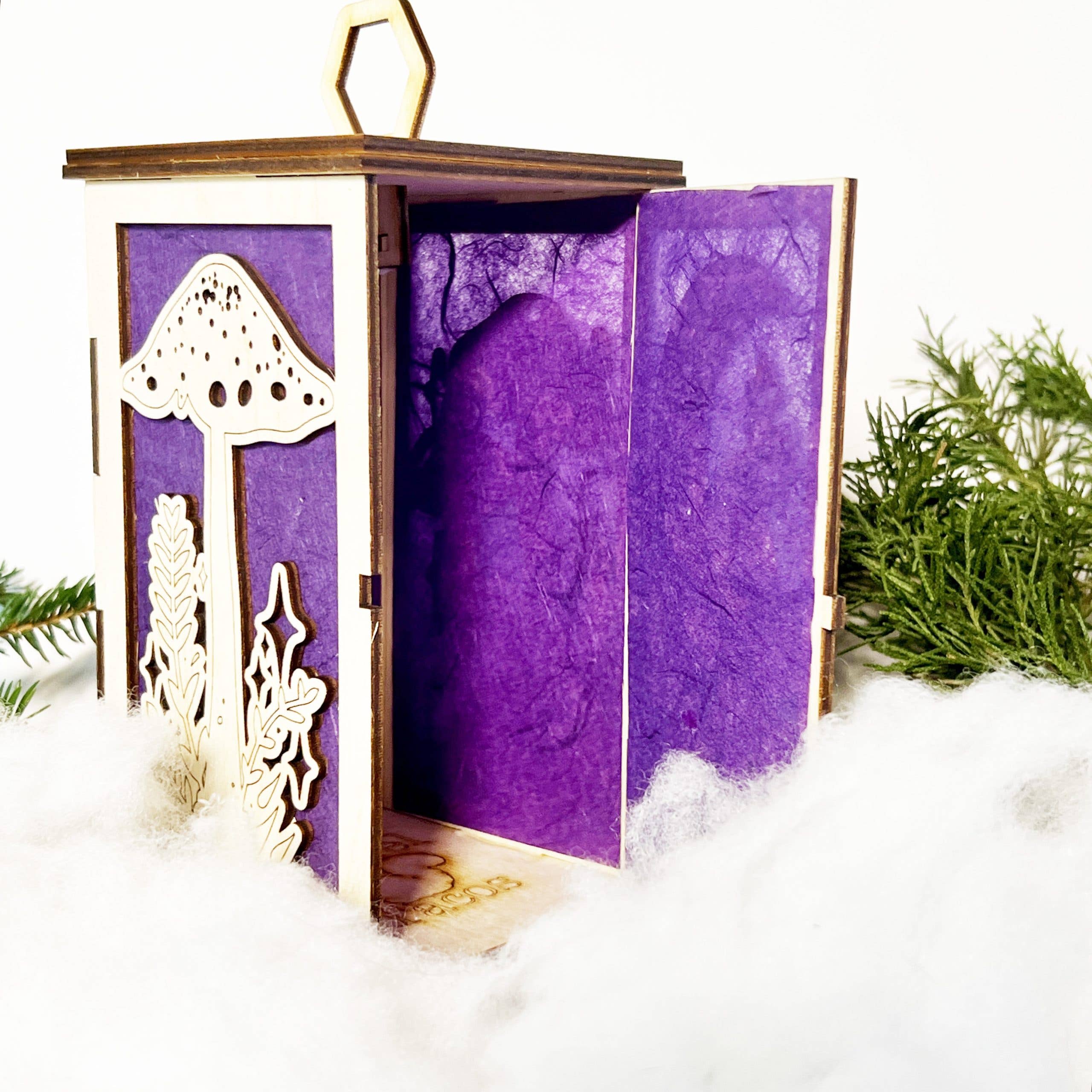 Squirrel Tacos Papercuts - Wholesale Lantern - Lantern – Mushrooms, Toadstools, and Crescent Moons2