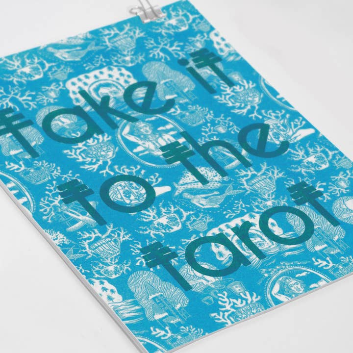 A5 Art Print: Take it to the Tarot for wholesale by Klaus Piechocki Illustration