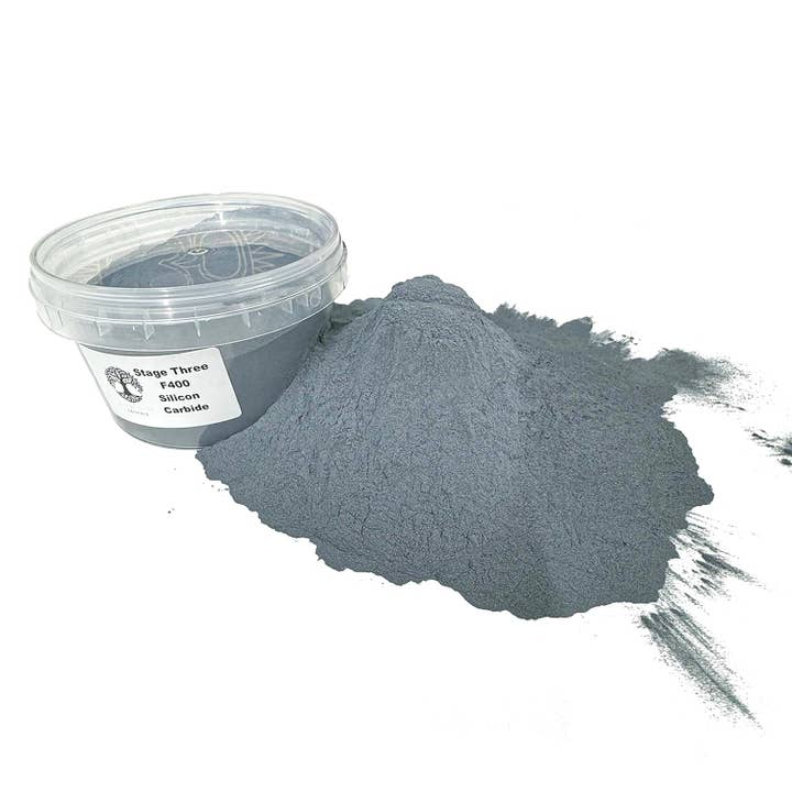 Shropshire Crystals Stage Three F400 Silicon Carbide Grit for wholesale by Iridium Direct