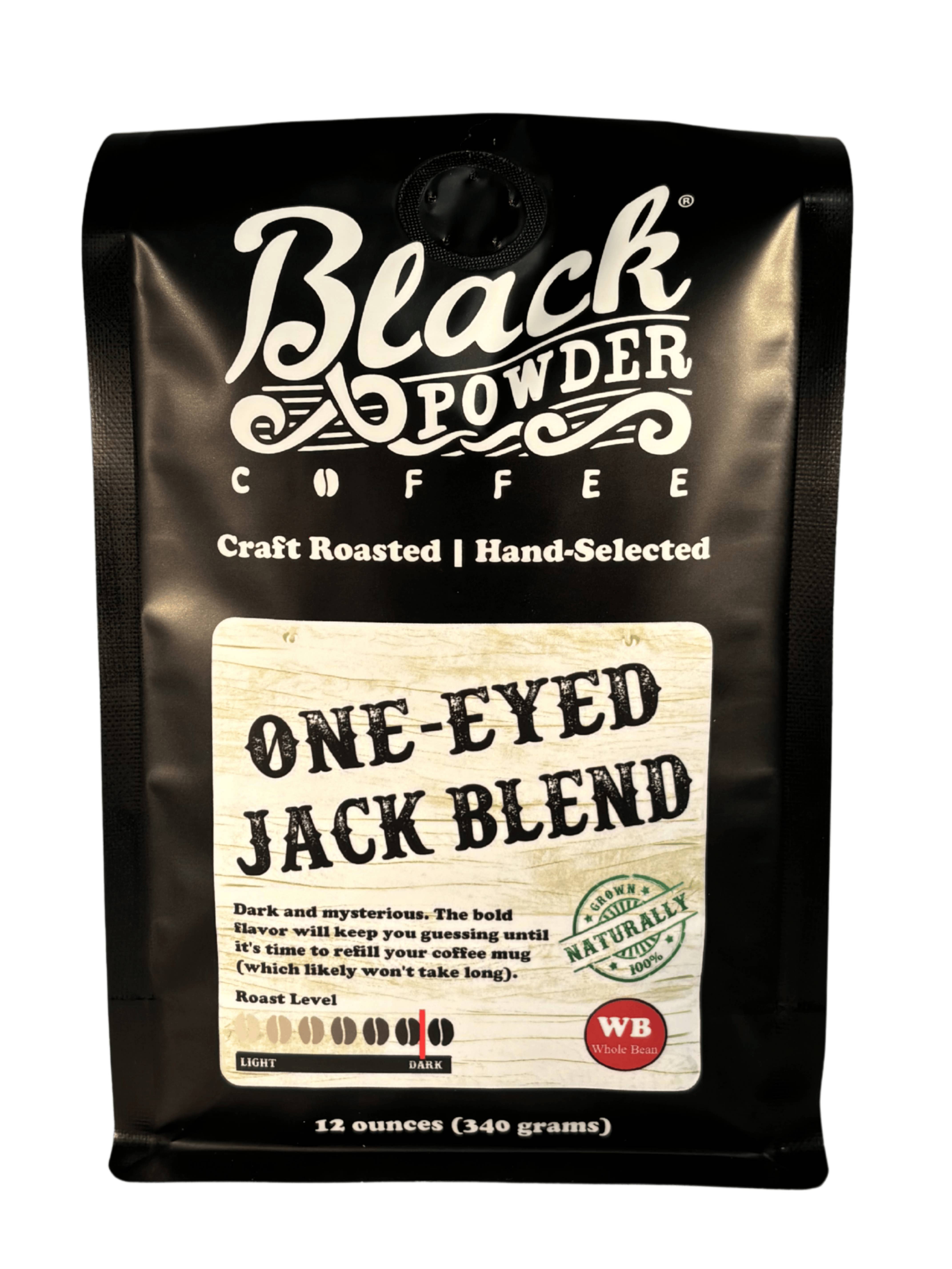 Black Powder Coffee - Wholesale Coffee Beans - One-Eyed Jack Blend | Naturally Grown