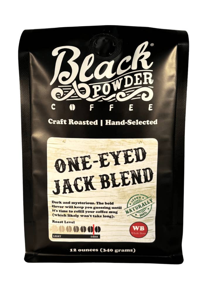 One-Eyed Jack Blend | Naturally Grown for wholesale by Black Powder Coffee