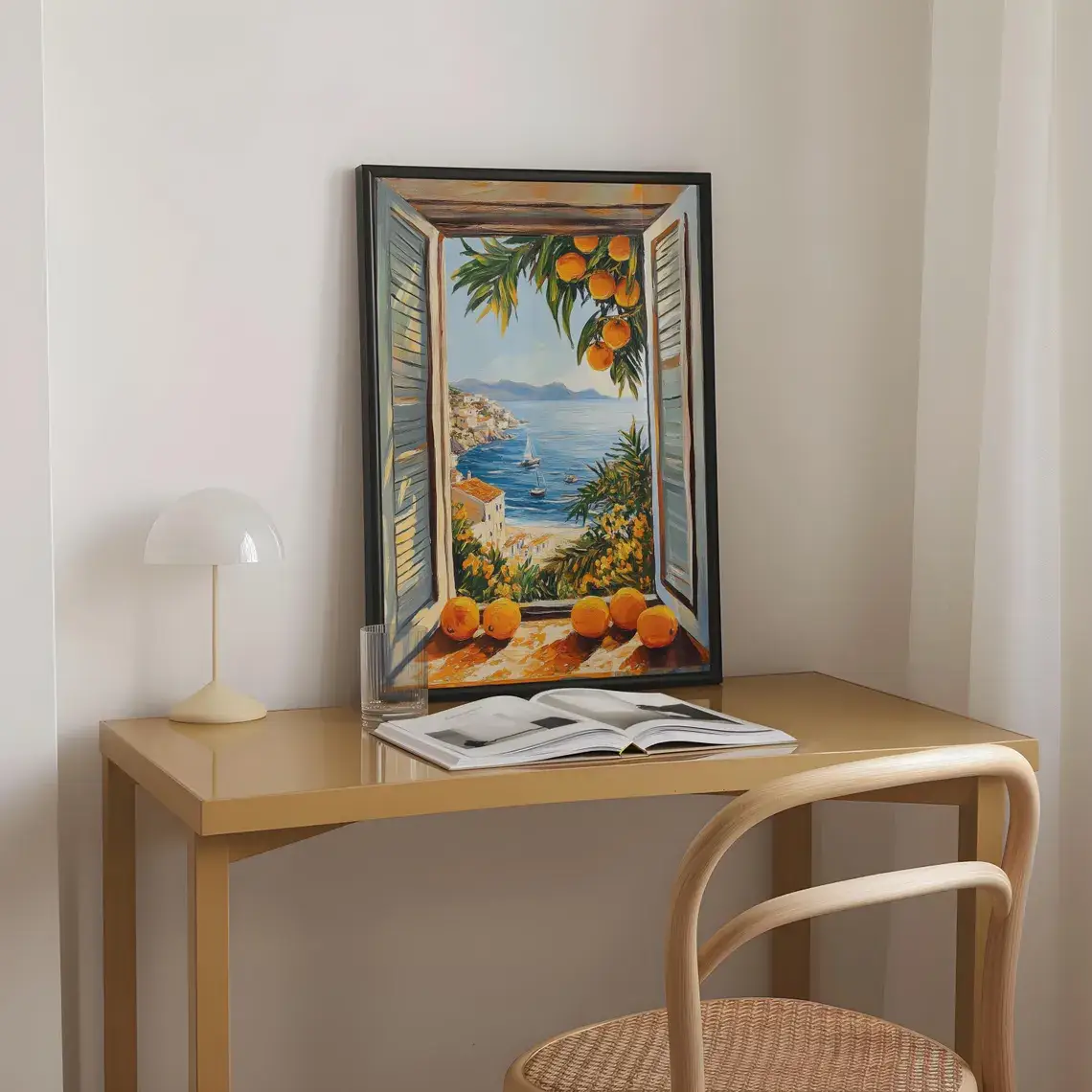 Mother & Sun Studio – wholesale Art print – Fauvism Henri Matisse style open window print poster2