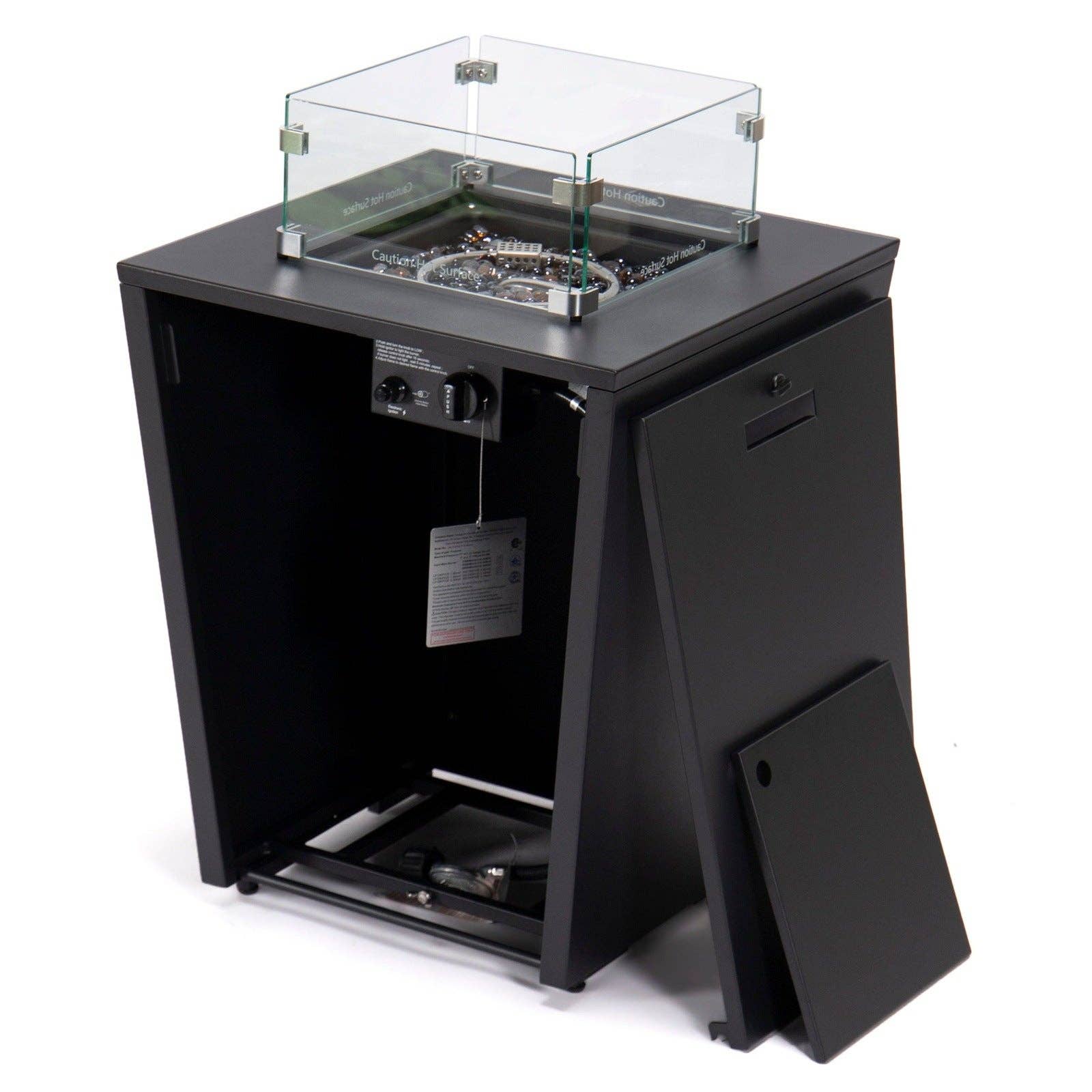 LeisureMod - Wholesale Fire Pit - Chelsea Outdoor Centerpiece Fire Pit for Patios and Gardens13