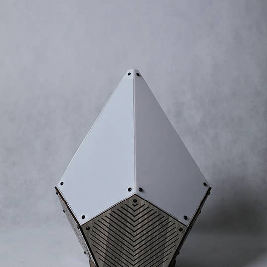 PAPERCRAFT WORLD - Wholesale DIY Craft Kit - SINAR Linez 3D Papercraft Table Lamp13