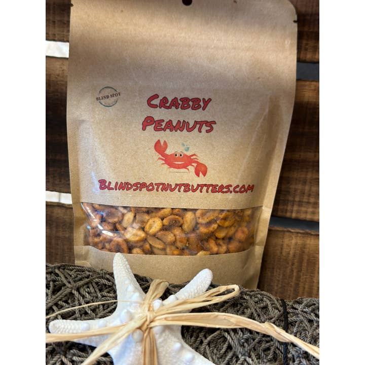 Blindspot Nutbutters - Wholesale Nuts - Crabby🦀 Flavored Peanuts, Maryland Style Seasoning