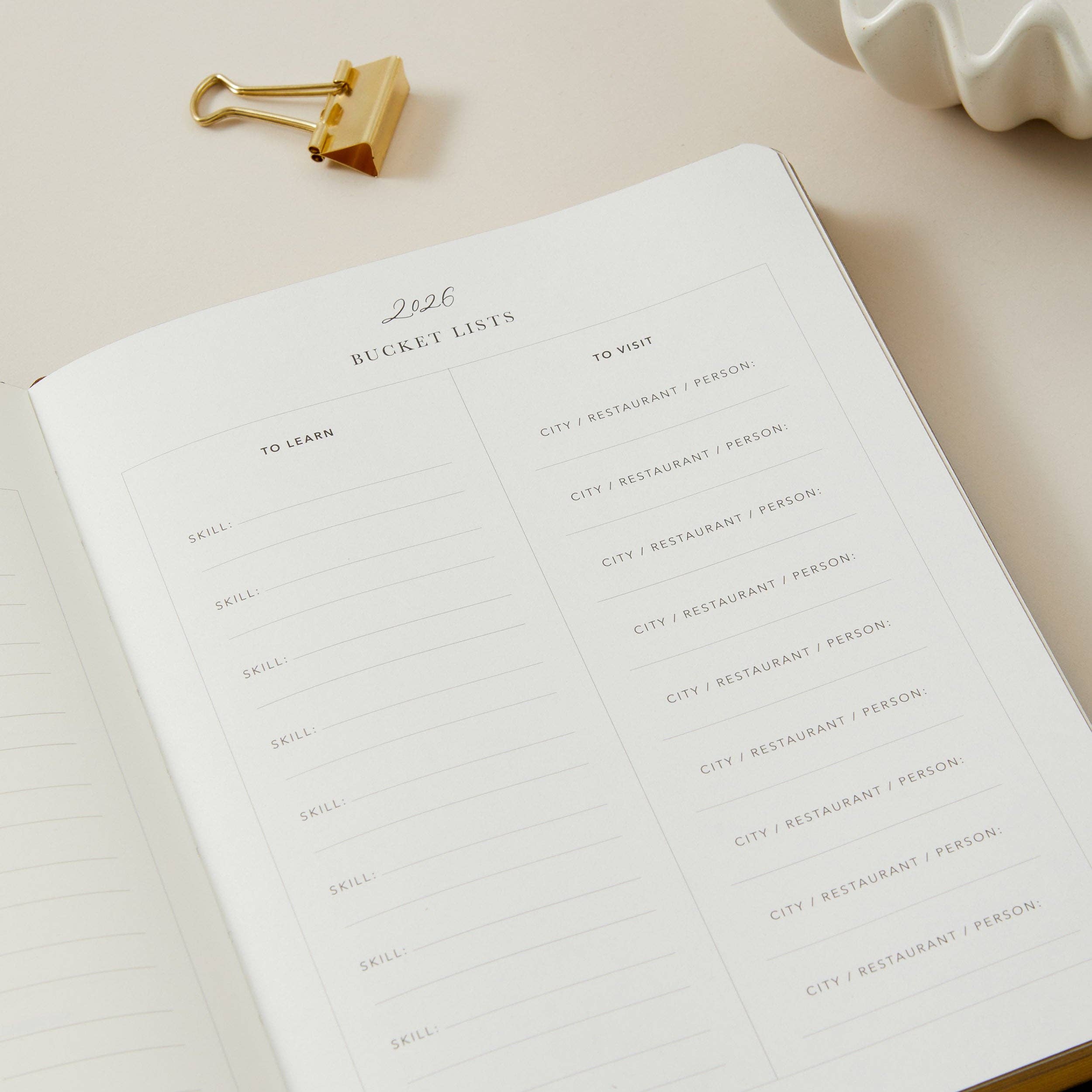 Blush And Gold - Wholesale Planner - 2026 Weekly Planner - Tortoise12