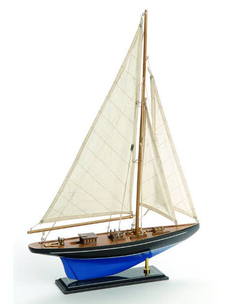 SAIL BOAT WOODEN 16 1/2" X24.5"H for wholesale by Studio Specialties