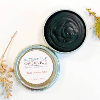Butter Me Up Organics - Wholesale Healing Salve/Balm/Cream - Organic Black Drawing Salve / Bee Stings / Rashes / Skin0