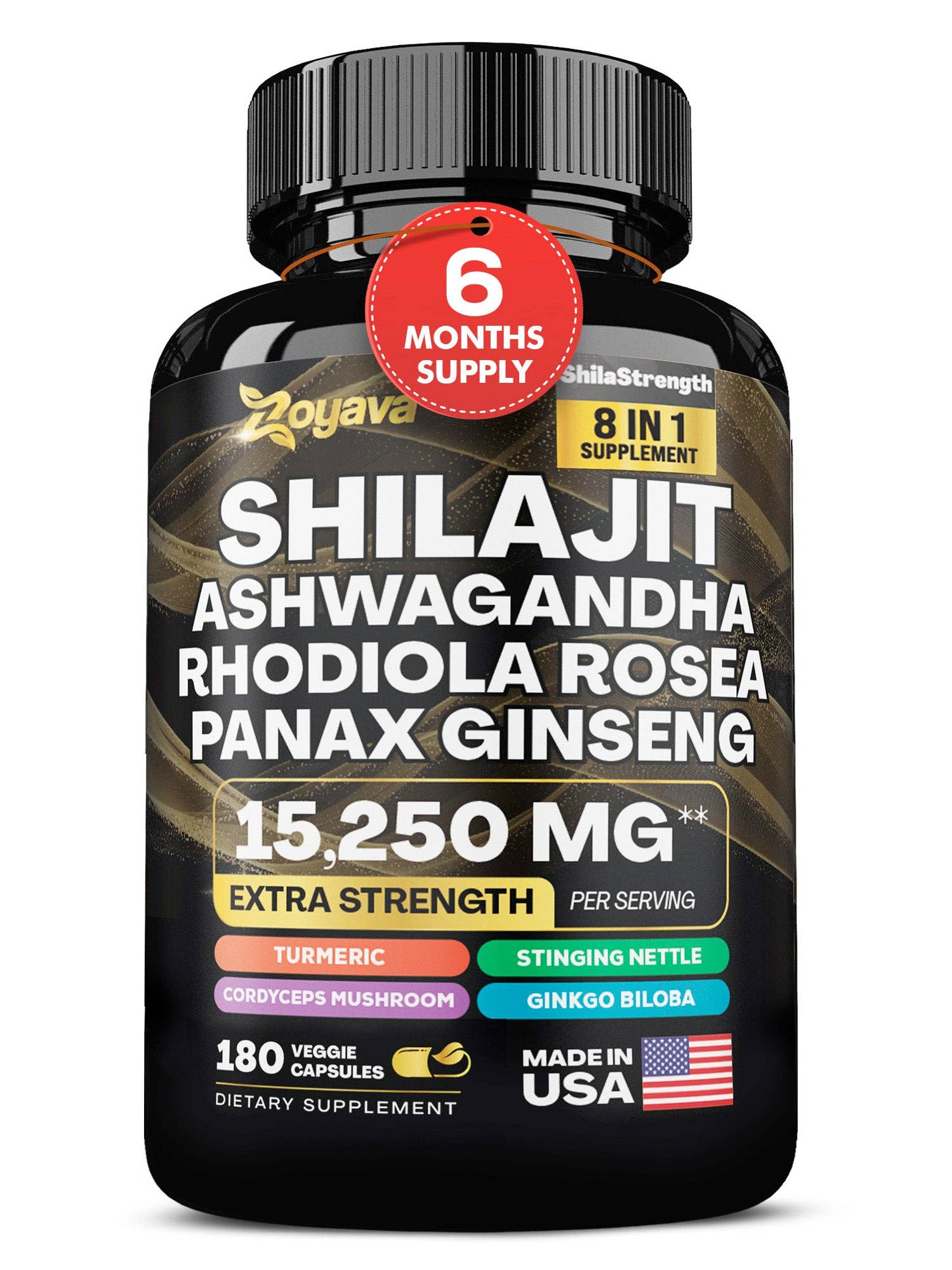 Zoyava - Wholesale Oral Supplement/Vitamin - Shilajit Power ShilaStrength Blend - 15,250MGs2