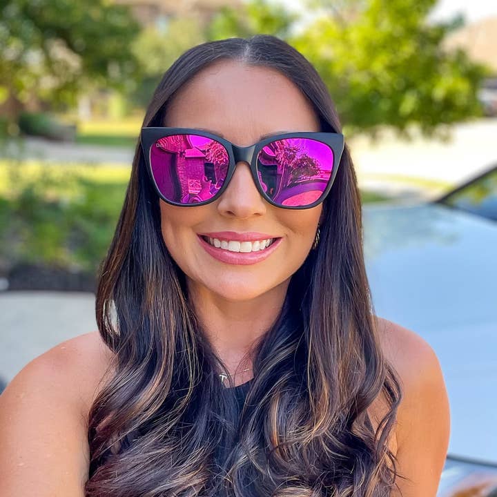 DAX Eyewear - Wholesale Sunglasses - Women's - Women’s Cat Eye Sunglasses – Polarized Fall Favorite8