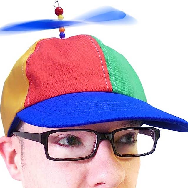 Boxer Gifts EU - Vendita all'ingrosso Costume di carnevale - Uomo - Helicap - Cappuccio/cappello a elica per travestimento originale3