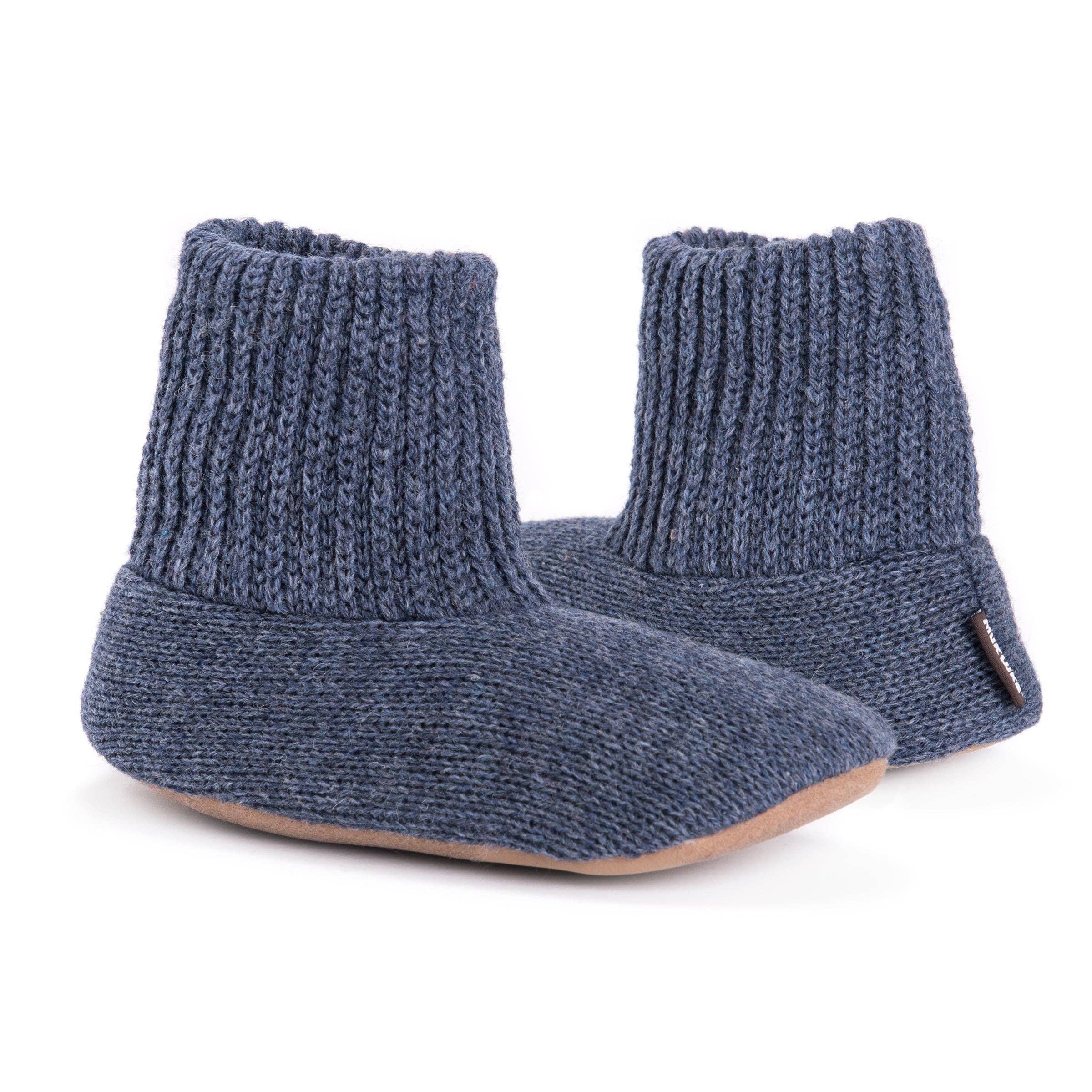 Muk Luks - Wholesale Sock Slippers - Men's - Muk Luks Men's Morty Ragg Wool Slipper Sock9