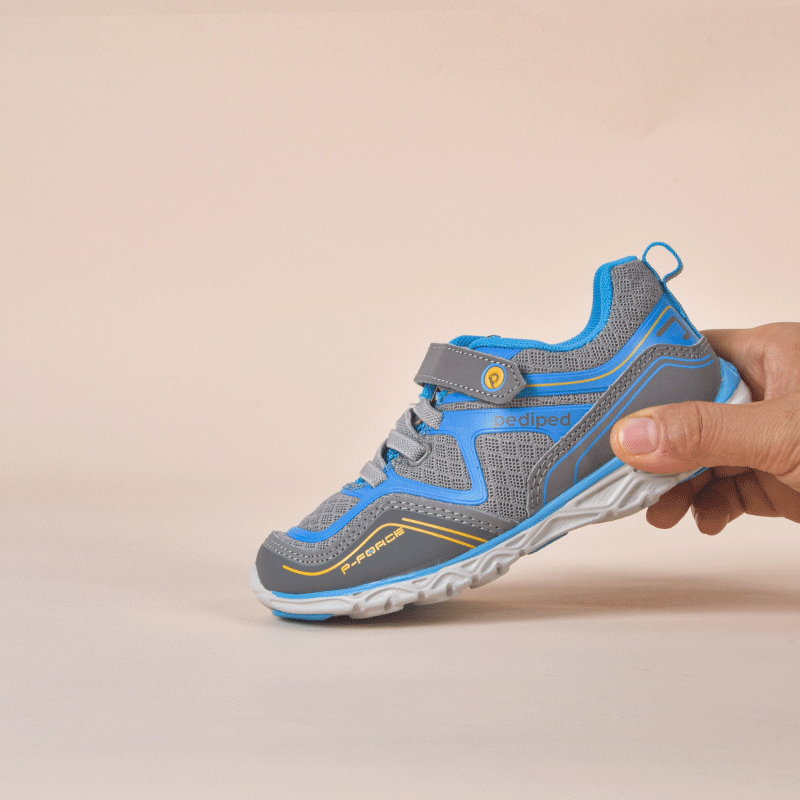 pediped footwear - Wholesale Athletic Sneakers - Kids - Force - Flex® | Grey/Blue5